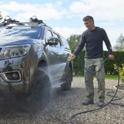 Tuyau D'arrosage TUFFHOZE 25M - HOZELOCK 8125 3460 - Tuyau Léger/robuste/durable/anti-torsion - Garantie 30 Ans - Gris -Tuyau d'arrosage Soldes 31120965 5