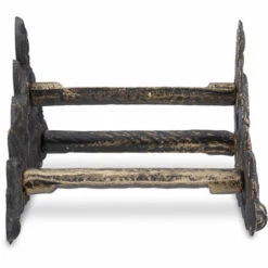 Relaxdays Porte Tuyau Arrosage Support Tuyau Arrosage Fonte Fer Motifs Roses HxlxP: 13 X 27 X 15 Cm, Bronze -Tuyau d'arrosage Soldes 31791065 3