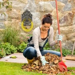 Relaxdays Porte Tuyau Arrosage Support Tuyau Arrosage Fonte Fer HxlxP: 50 X 32 X 20 Cm, Bronze -Tuyau d'arrosage Soldes 31791076 4