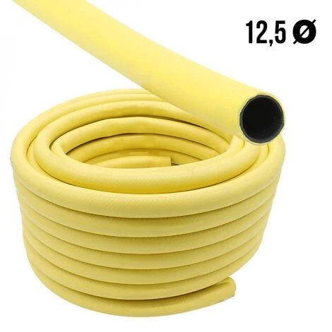 Tuyau D'arrosage - 25 M - Diam 12,5 Mm - Jaune - Linxor - Jaune 4 Tuyau D'arrosage - 25 M - Diam 12,5 Mm - Jaune - Linxor - Jaune – Image 2