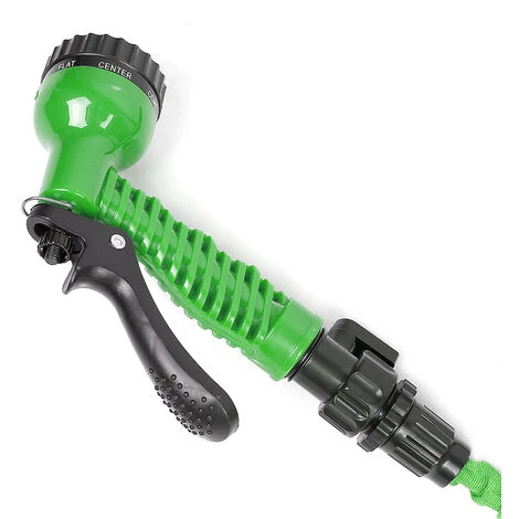 SKECTEN Tuyau D'Arrosage Élastique 7,5-22,5m INCL Pistolet D'arrosage 7 Jets Tuyau D'Irrigation Pour Irriguer Le Jardin Arroser Les Plantes 6 SKECTEN Tuyau D'Arrosage Élastique 7,5-22,5m INCL Pistolet D'arrosage 7 Jets Tuyau D'Irrigation Pour Irriguer Le Jardin Arroser Les Plantes – Image 4
