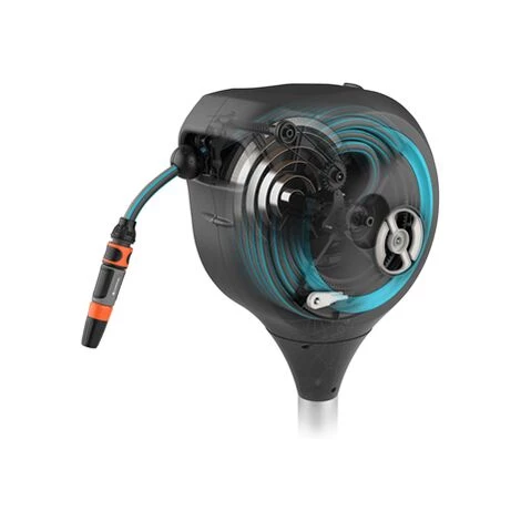GARDENA Dévidoir Automatique Sur Pic RollUp M 20 M Bleu Turquoise (18614-20) 7 GARDENA Dévidoir Automatique Sur Pic RollUp M 20 M Bleu Turquoise (18614-20) – Image 5
