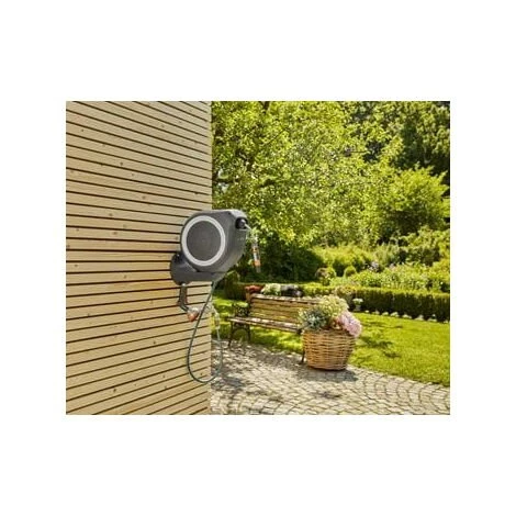 GARDENA Dévidoir Automatique Mural RollUp S 15 M Blanc (18602-20) 5 GARDENA Dévidoir Automatique Mural RollUp S 15 M Blanc (18602-20) – Image 3