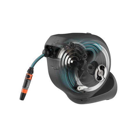 GARDENA Dévidoir Automatique Mural RollUp S 15 M Blanc (18602-20) 6 GARDENA Dévidoir Automatique Mural RollUp S 15 M Blanc (18602-20) – Image 4