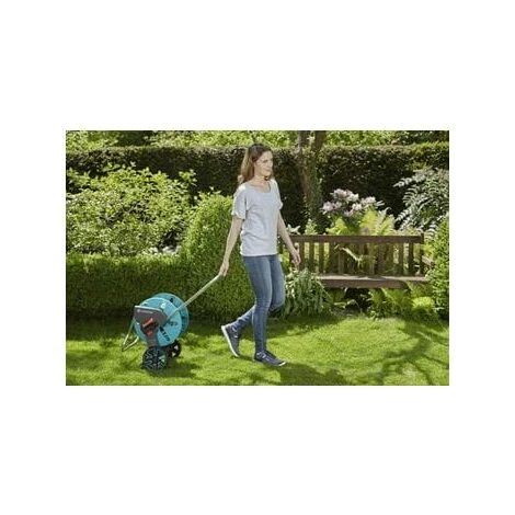 GARDENA Dévidoir CleverRoll M - Livré Sans Tuyau - Capacité Max 60 M (18510-20) 4 GARDENA Dévidoir CleverRoll M - Livré Sans Tuyau - Capacité Max 60 M (18510-20) – Image 2