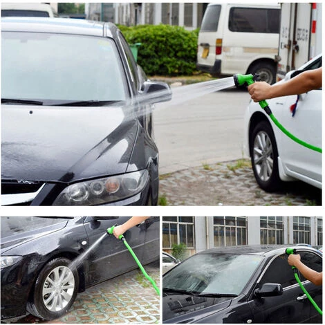 ASUPERMALL Tuyaux D'Arrosage 3 Fois Pour L'Exterieur Tuyau D'Eau Extensible Flexible De Pelouse Avec Connecteur Pour L'Arrosage, Orange 25Ft - Orange 25Ft 7 ASUPERMALL Tuyaux D'Arrosage 3 Fois Pour L'Exterieur Tuyau D'Eau Extensible Flexible De Pelouse Avec Connecteur Pour L'Arrosage, Orange 25Ft - Orange 25Ft – Image 5