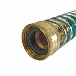 ASUPERMALL 2 Pieces Protecteur D'Extension De Tuyau D'Arrosage Flexible Court Avec Protecteur De Pliage De Tuyau A Ressort Helicoidal + 4 Rondelles + 2 Bandes D'Etancheite, 1 Jeu -Tuyau d'arrosage Soldes 33912119 3