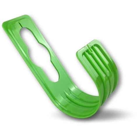 KIBROS Porte Tuyau Jardin Mural | Pour Tuyaux De 6 à 30 M | Vert | Accrochage Robinet - A L'unité - Support Mural 3 KIBROS Porte Tuyau Jardin Mural | Pour Tuyaux De 6 à 30 M | Vert | Accrochage Robinet - A L'unité - Support Mural