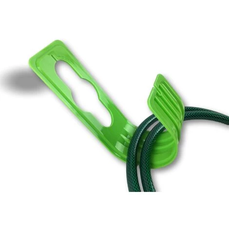 KIBROS Porte Tuyau Jardin Mural | Pour Tuyaux De 6 à 30 M | Vert | Accrochage Robinet - A L'unité - Support Mural 5 KIBROS Porte Tuyau Jardin Mural | Pour Tuyaux De 6 à 30 M | Vert | Accrochage Robinet - A L'unité - Support Mural – Image 3
