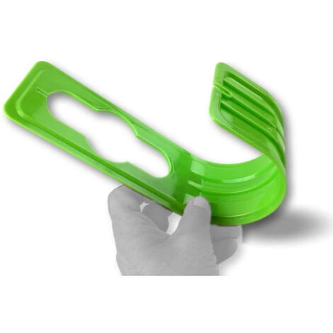 KIBROS Porte Tuyau Jardin Mural | Pour Tuyaux De 6 à 30 M | Vert | Accrochage Robinet - A L'unité - Support Mural 6 KIBROS Porte Tuyau Jardin Mural | Pour Tuyaux De 6 à 30 M | Vert | Accrochage Robinet - A L'unité - Support Mural – Image 4