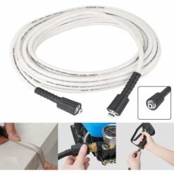 ASUPERMALL Rallonge De Tuyau De Nettoyeur Haute Pression M22 Femelle A M22 Femelle (8 M) -Tuyau d'arrosage Soldes 36479298 2