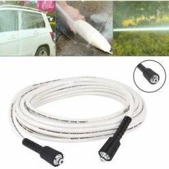 ASUPERMALL Rallonge De Tuyau De Nettoyeur Haute Pression M22 Femelle A M22 Femelle (8 M) -Tuyau d'arrosage Soldes 36479298 4
