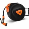 Boudech Enrouleur 20M De Tuyau D'arrosage Automatique équipé D'un Pivot De Jardin Et Enrouleur Avec Pompe 2 Boudech Enrouleur 20M De Tuyau D'arrosage Automatique équipé D'un Pivot De Jardin Et Enrouleur Avec Pompe -Tuyau d'arrosage Soldes 38294135 1