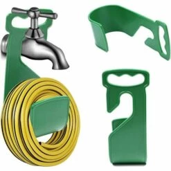 ECHOO Support De Tuyau Supports De Tuyau Support De Tuyau D'arrosage Support De Tuyau Support Mural Pour Accessoires De Jardin, Supports De Tuyau De Piscine Ou Poussettes, Tuyaux D'arrosage, Fournitures De Jardinage (2 Pièces) -Tuyau d'arrosage Soldes 39605930 4