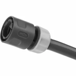 BETTER MAISON Support De Bobine De Tuyau D'eau De Jardin Rétractable Fixé Au Mur, Enrouleur De Tuyau D'arrosage, 20 Mètres De Tuyau, Noir Gris - Noir -Tuyau d'arrosage Soldes 40240760 5