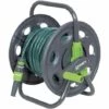 RIBIMEX Dévidoir RIBILAND PRA-DB-1104 - Enrouleur Avec Tuyau D'arrosage - 15 M - Ø 12,5 Mm -Tuyau d'arrosage Soldes 40591853 1