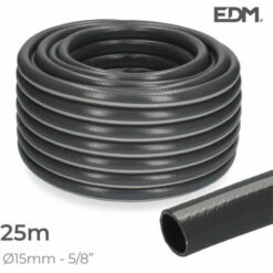 Tuyau D'arrosage Ecolight Pvc ø Inter.15mm, ø Exter. Rouleau Edm 20 Mm (5/8 ") 25m