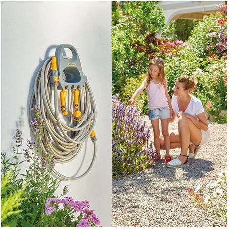 HOZELOCK - Support Tuyau à Fixation Murale 30m D19mm Petits Jardins 3 HOZELOCK - Support Tuyau à Fixation Murale 30m D19mm Petits Jardins