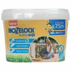 HOZELOCK - Tuyau Extensible Superhoze 7.5m Maximum 2 Raccords 1 Lance