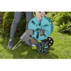Gardena Schlauchwagen Clever Rouleau M Easy Set. Cpl. Avec Un Tuyau De 20 M. Parties Du Système Et Seringue / 18517-20 -Tuyau d'arrosage Soldes 43941551 3