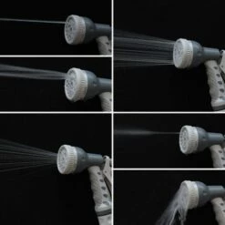 ALICE'S GARDEN Dévidoir Sur Roues 30m. Enrouleur Avec Tuyau D’arrosage. Raccord Et Pistolet D'arrosage Fournis -Tuyau d'arrosage Soldes 44638981 5