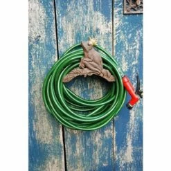 ESSCHERTDESIGN Support Tuyau D'arrosage Grenouille Couronnée Marron - Marron -Tuyau d'arrosage Soldes 4707358 3