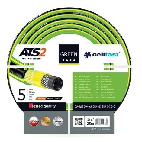 PEREL CELLFAST - TUYAU D'ARROSAGE - GREEN ATS2™ - 1/2'' - 25 M 3 PEREL CELLFAST - TUYAU D'ARROSAGE - GREEN ATS2™ - 1/2'' - 25 M