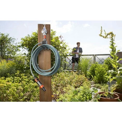 GARDENA Tuyau Spiral Avec Support Intégré - Balcons Et Terrasses (18401-20) 4 GARDENA Tuyau Spiral Avec Support Intégré - Balcons Et Terrasses (18401-20) – Image 2