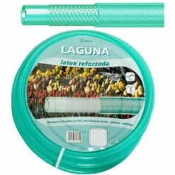 SATURNIA Tuyau En Latex Renforcé 19 Mm. - Rouleau 3/4 "50 Mètres