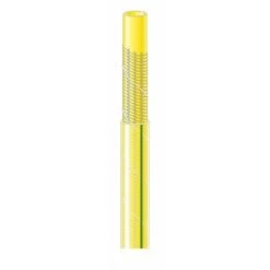 RIBIMEX Tuyau TUBIROLL Tricoté Antivrille Jaune Trans, 25m Diam 25mm