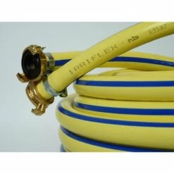 TRICOFLEX Tuyau Eau Irriflex PVC, Jaune 1/2"avec Raccord 25m
