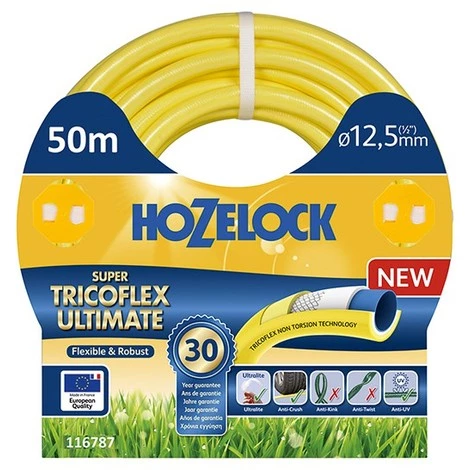 HOZELOCK Tuyau Eau Super Tricoflex -Tuyau Ø 12,5 Mm, 25 M Ulitmate 3 HOZELOCK Tuyau Eau Super Tricoflex -Tuyau Ø 12,5 Mm, 25 M Ulitmate