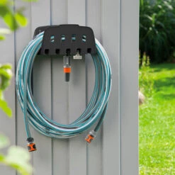 Porte Tuyau Mural Support De Tuyau D'Arrosage Pour Tuyau Et Pièces Du Système Original, Pour Un Arrosage Simple Macaron -Tuyau d'arrosage Soldes 49194308 5