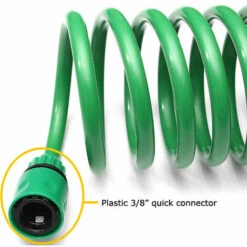 Tuyau De Jardin Avec Pomme, Extensible Et Flexible Jusqu'à15m, En Spirale, 7 Modes De Jets, Pour Arrosage, Vert Macaron 10 Tuyau De Jardin Avec Pomme, Extensible Et Flexible Jusqu'à15m, En Spirale, 7 Modes De Jets, Pour Arrosage, Vert Macaron -Tuyau d'arrosage Soldes 49194310 4