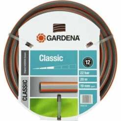 GARDENA Tuyau D'arrosage Classic – Longueur 20m – Ø19mm – Haute Résistance Pression 22 Bar Maximum – Garantie 12 Ans (