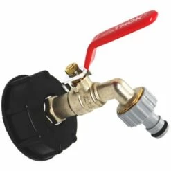 SUPERSELLER Tuyau D'arrosage Adaptateur De Baignoire IBC 1/2 ''Tap Outlet Fitting Valve Tap Garden Hose Fittings, 1 PC - 1 PC
