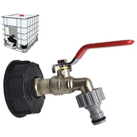 SUPERSELLER Tuyau D'arrosage Adaptateur De Baignoire IBC 1/2 ''Tap Outlet Fitting Valve Tap Garden Hose Fittings, 1 PC - 1 PC 5 SUPERSELLER Tuyau D'arrosage Adaptateur De Baignoire IBC 1/2 ''Tap Outlet Fitting Valve Tap Garden Hose Fittings, 1 PC - 1 PC – Image 3