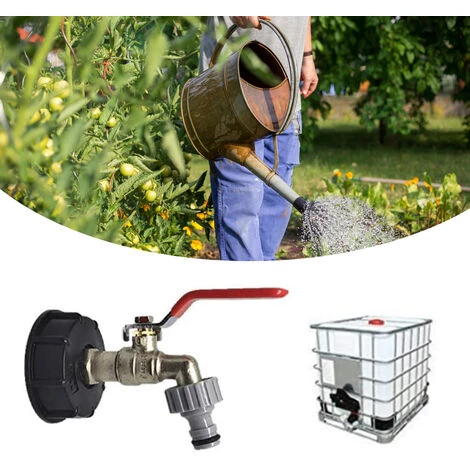 SUPERSELLER Tuyau D'arrosage Adaptateur De Baignoire IBC 1/2 ''Tap Outlet Fitting Valve Tap Garden Hose Fittings, 1 PC - 1 PC 6 SUPERSELLER Tuyau D'arrosage Adaptateur De Baignoire IBC 1/2 ''Tap Outlet Fitting Valve Tap Garden Hose Fittings, 1 PC - 1 PC – Image 4