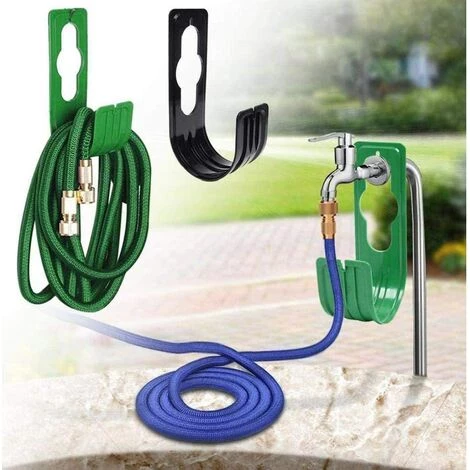 GDRHVFD Montage Mural Flexible Tuyau D'Arrosage Porte Extensible Jardin Arrosage Hosepipe Crochet Mural Porte-Tidy Pour La Maison - Verte 7 GDRHVFD Montage Mural Flexible Tuyau D'Arrosage Porte Extensible Jardin Arrosage Hosepipe Crochet Mural Porte-Tidy Pour La Maison - Verte – Image 5