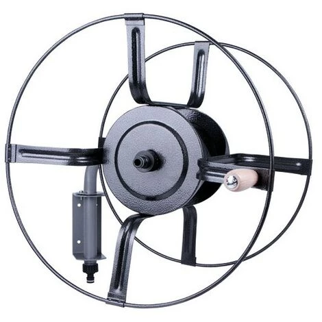 TECHN - Dévidoir Mural Orientable Métal Nu Pour 70m 3 TECHN - Dévidoir Mural Orientable Métal Nu Pour 70m