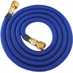 Tuyau D'arrosage, Extensible à Jardin Tuyau D'eau Tuyau Rétractable Flexible Avec Fixations En Métal Pour Irrigation/Nettoyage Du Jardin/Voiture De Lavage (2.5m)-betterlife