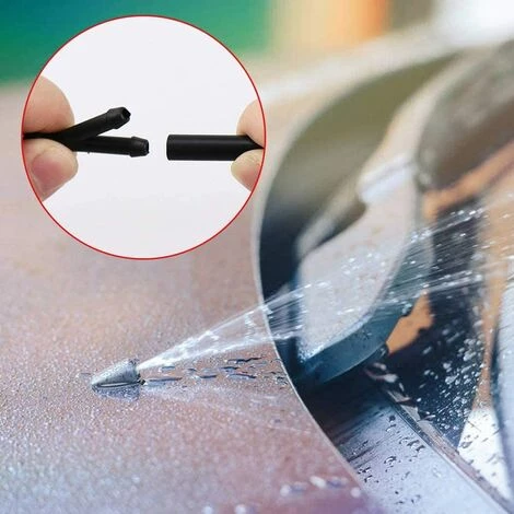 TINOR 3m Kit De Tuyau Essuie Glace, Tuyau De Liquide De Lave-Glace, Tuyau Flexible, Buse D'essuie-Glace Brouillard Lave-Linge Tuyau De Pulvérisation, Avec 9 Pièces Bec Joint Ensemble Kit 6 TINOR 3m Kit De Tuyau Essuie Glace, Tuyau De Liquide De Lave-Glace, Tuyau Flexible, Buse D'essuie-Glace Brouillard Lave-Linge Tuyau De Pulvérisation, Avec 9 Pièces Bec Joint Ensemble Kit – Image 4