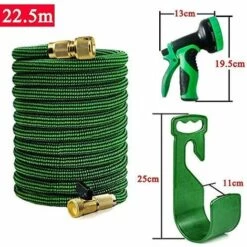 BARES Tuyau D'arrosage Flexible 22.5m 75FT Tuyau Flexible Extensible Tuyau Flexible Flexi Pour Eau Douche Multifonction Flexible 8 Fonctions Pour Jardin (Vert, 22,5m) - Bleu 8 BARES Tuyau D'arrosage Flexible 22.5m 75FT Tuyau Flexible Extensible Tuyau Flexible Flexi Pour Eau Douche Multifonction Flexible 8 Fonctions Pour Jardin (Vert, 22,5m) - Bleu -Tuyau d'arrosage Soldes 52556037 2