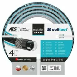 BRICOLINE Tuyau D'arrosage Cellfast Multiflex ATSV 1/2" 50m