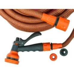 WERKAPRO Tuyau D'arrosage PRO Extensible Orange Avec Pistolet 20 M -Tuyau d'arrosage Soldes 53083668 3