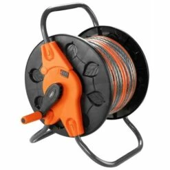 BRICOLINE Support De Tuyau D'arrosage, Plastique, Jusqu'à 60 M De Tuyau 1/2 " -Tuyau d'arrosage Soldes 53654036 5