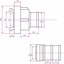 EBERTH 3" Accouplement Storz Raccord Pompier, Storz B, Raccord De Tuyau En 3 Pouces, Diamètre Extérieur De Lembout De Tuyau 75mm, Raccord Haute Pression, Raccord Storz En Aluminium, Joint Inclus 10 EBERTH 3" Accouplement Storz Raccord Pompier, Storz B, Raccord De Tuyau En 3 Pouces, Diamètre Extérieur De Lembout De Tuyau 75mm, Raccord Haute Pression, Raccord Storz En Aluminium, Joint Inclus -Tuyau d'arrosage Soldes 54083522 4