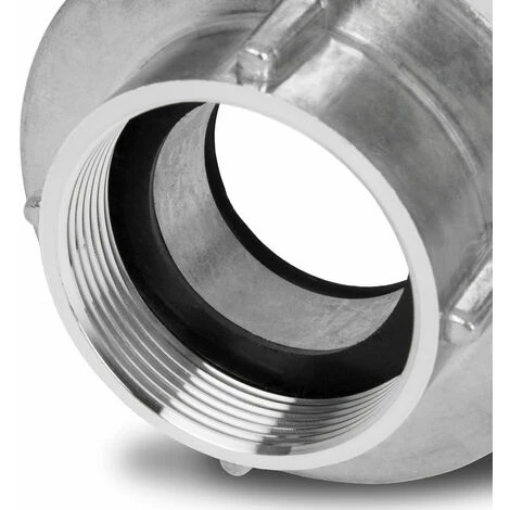 EBERTH 2" Accouplement Storz Raccord Pompier, Storz C, Set, 2 Pièces, Raccord De Tuyau 2 Pouces, Diamètre Du Filetage Intérieur 59mm, Diamètre Extérieur De Lembout De Tuyau 52mm, Aluminium 6 EBERTH 2" Accouplement Storz Raccord Pompier, Storz C, Set, 2 Pièces, Raccord De Tuyau 2 Pouces, Diamètre Du Filetage Intérieur 59mm, Diamètre Extérieur De Lembout De Tuyau 52mm, Aluminium – Image 4