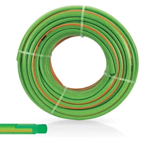 Tuyau Arrosage Tressé 50 Mètres Ø 19 Mm 3/4" Pression 20 Bar Souple Haute Résistance VITO 3 Tuyau Arrosage Tressé 50 Mètres Ø 19 Mm 3/4" Pression 20 Bar Souple Haute Résistance VITO