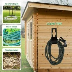 Betterlife Support De Tuyau D'arrosage Extensible Crochet De Suspension En Corde Disponible Sur Les Robinets 10 Betterlife Support De Tuyau D'arrosage Extensible Crochet De Suspension En Corde Disponible Sur Les Robinets -Tuyau d'arrosage Soldes 54555021 4